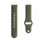 Evelatus Watch 20mm Silicone Loop Watch Strap (130mm M/L) Dark Green