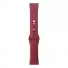 Evelatus Watch 20mm Silicone Loop Watch Strap (130mm M/L) Plum