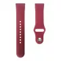Evelatus Watch 22mm Silicone Loop Watch Strap (130mm M/L) Plum