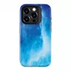 Evelatus Apple iPhone 15 Pro Max Armor Case TPU+PC Customized Print Design Galaxy Blue