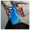 Evelatus Apple iPhone 15 Pro Max Armor Case TPU+PC Customized Print Design Galaxy Blue