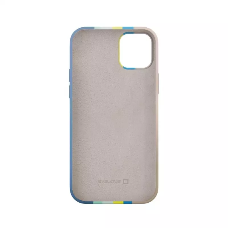 Evelatus Apple iPhone 15 Silikoonkest Mitmevärviline Sinine Roosa