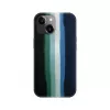 Evelatus Apple iPhone 15 Silicone Case Multi-Colored Green