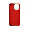 Evelatus Apple iPhone 15 Pro Max Silicone Case Multi-Colored Rainbow