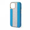 iLike Apple iPhone 11 Diamonds and Leather Case Blue