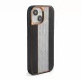 iLike Apple iPhone 15 Diamonds and Leather Case Black