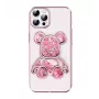 iLike Apple iPhone 13 Pro Silikoonkate Print Desire Bear Roosa