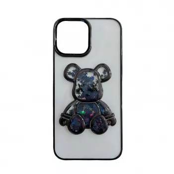 iLike Apple iPhone 15 Silikoonkate Print Desire Bear Must