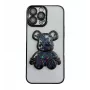 iLike Apple iPhone 15 Pro Silikoonkate Print Desire Bear Must