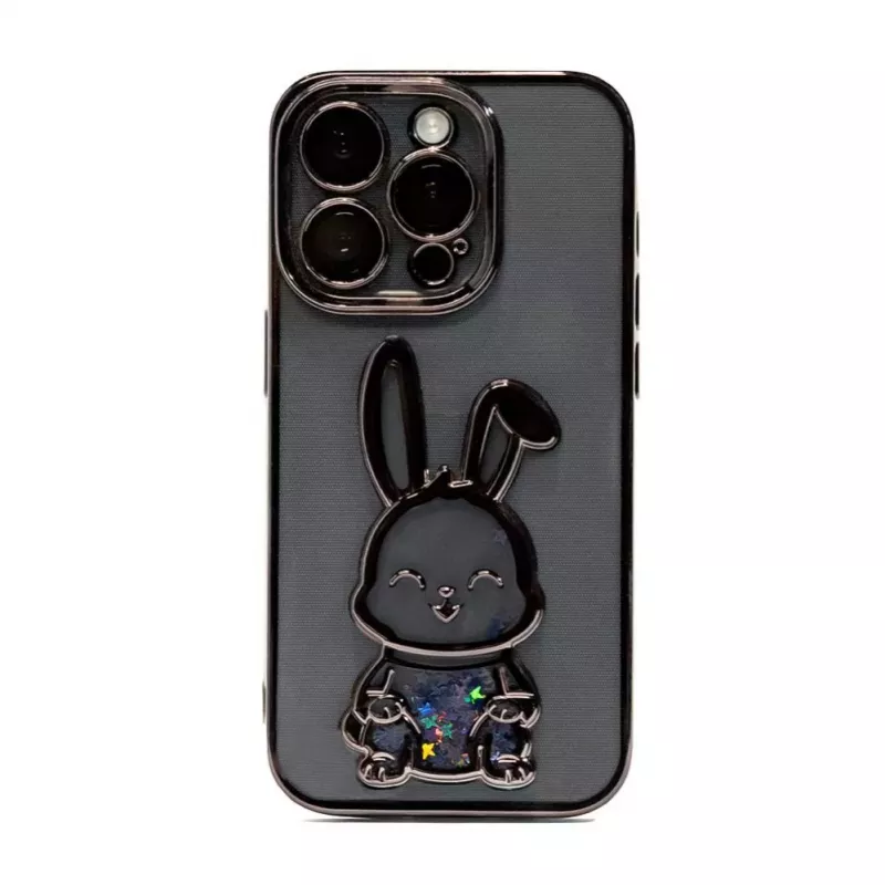 iLike Apple iPhone 14 Pro Silikoonkate Print Desire Rabbit Must
