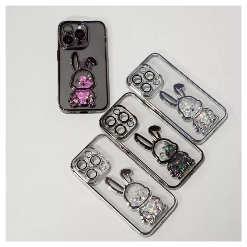 iLike Apple iPhone 14 Pro Silikoonkate Print Desire Rabbit Must