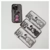 iLike Apple iPhone 14 Pro Max Silikoonkate Print Desire Rabbit Lilla