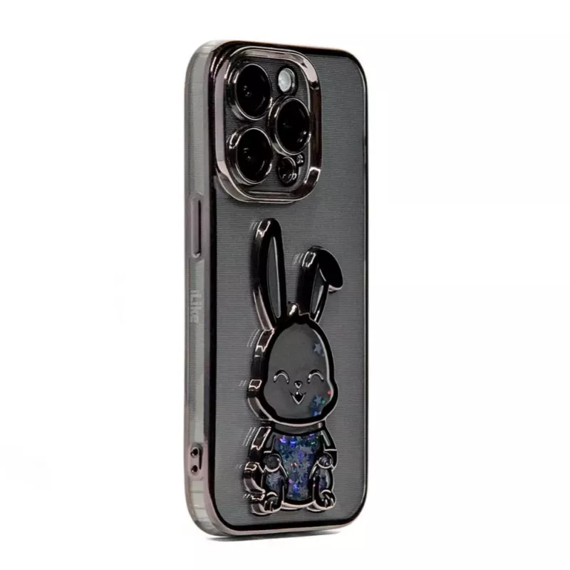 iLike Apple iPhone 15 Pro Silikoonkate Print Desire Rabbit Must
