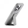 iLike Apple iPhone 15 Pro Silikoonkest koos alusega Hõbedane