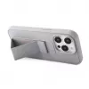 iLike Apple iPhone 15 Pro Silikoonkest koos alusega Hõbedane