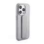 iLike Apple iPhone 15 Pro Silikoonkest koos alusega Hõbedane