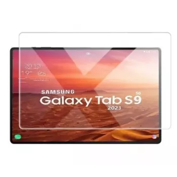 Evelatus Galaxy Tab S9 Ultra 3x Strong 0,33mm Flat Clear Glass Anti-Static Screen Protector