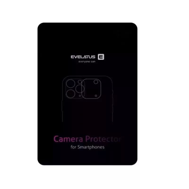 Evelatus Apple iPhone 15 Pro / 15 Pro Max Camera Lens Protector Armor White Titanium