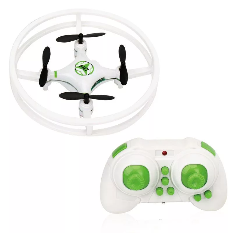 iLike Phantom Quadcopter Drone 360° (HC615) kaugjuhtimispuldiga 2.4GHz, USB laadimine, 6-teljeline güroskoop, 4 kanalit - Valge