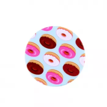iLike Universal Pop Holder Donats - Telefonihoidja ja -alus, mitmevärviline
