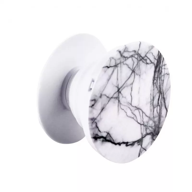 iLike Universal Pop Holder Marble White