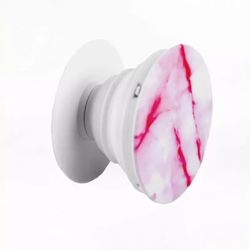 iLike Universal Pop Holder Marble Pink