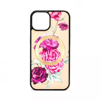 Evelatus Apple iPhone 15 Wallet and Slim Cover Case Beige
