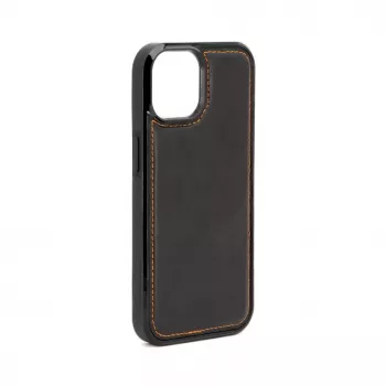 Evelatus Apple iPhone 15 Magnet Zip Pocket Case Zipper Design Black