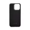 Evelatus Apple iPhone 14 Pro Leather Case Zipper Design Flower Black