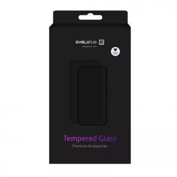 Evelatus Samsung Galaxy A05s 2.5D Full Cover Glass Anti-Static Black