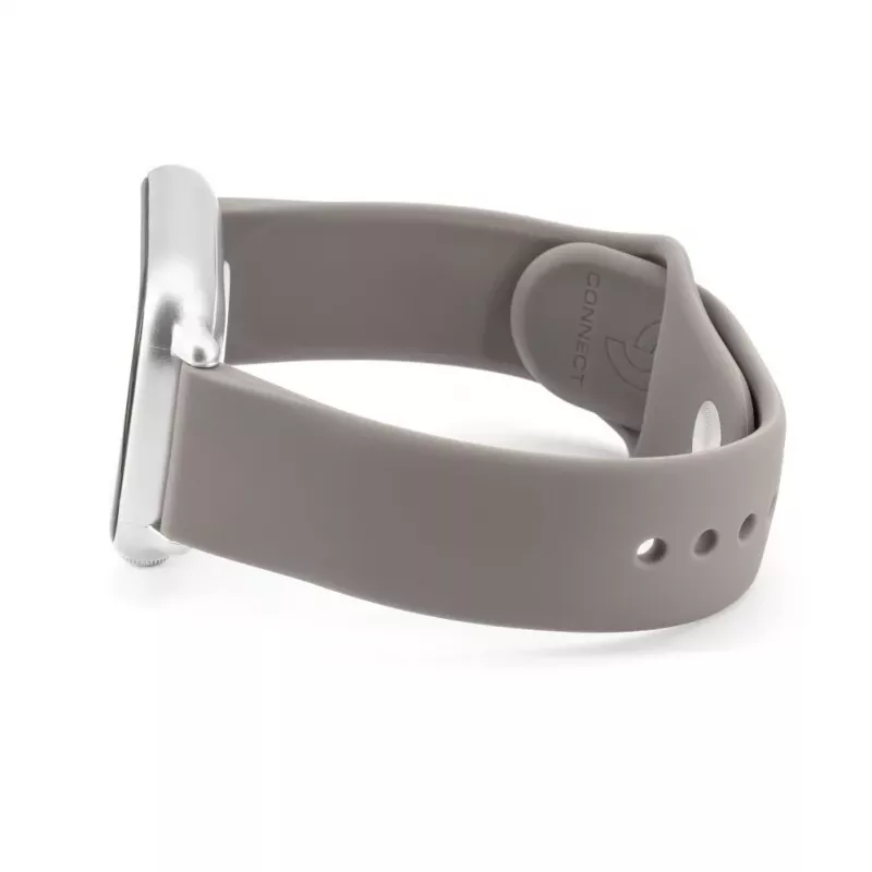 Connect 20mm Silicone Loop Watch Strap (S/M 110mm) Gray