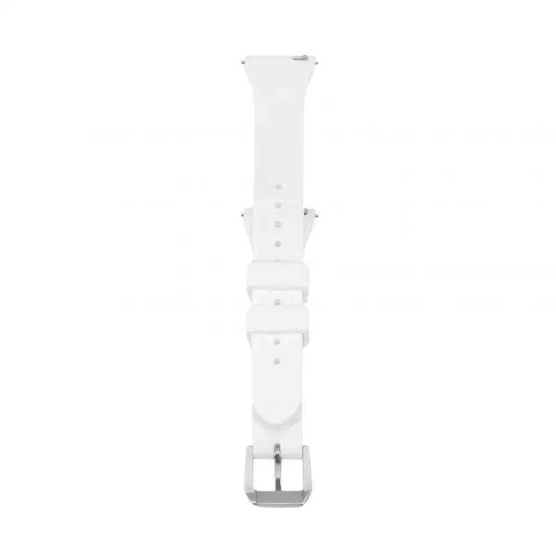 Connect 22mm T-pandlaga silikoonist aasaga käerihm (130mm M/L) Valge