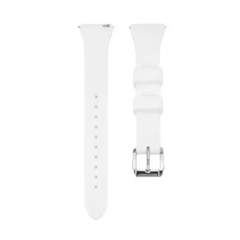 Connect 22mm T-pandlaga silikoonist aasaga käerihm (130mm M/L) Valge