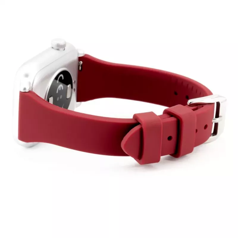 Connect 22mm T-Buckle Silicone Loop Watch Strap (130mm M/L) Plum