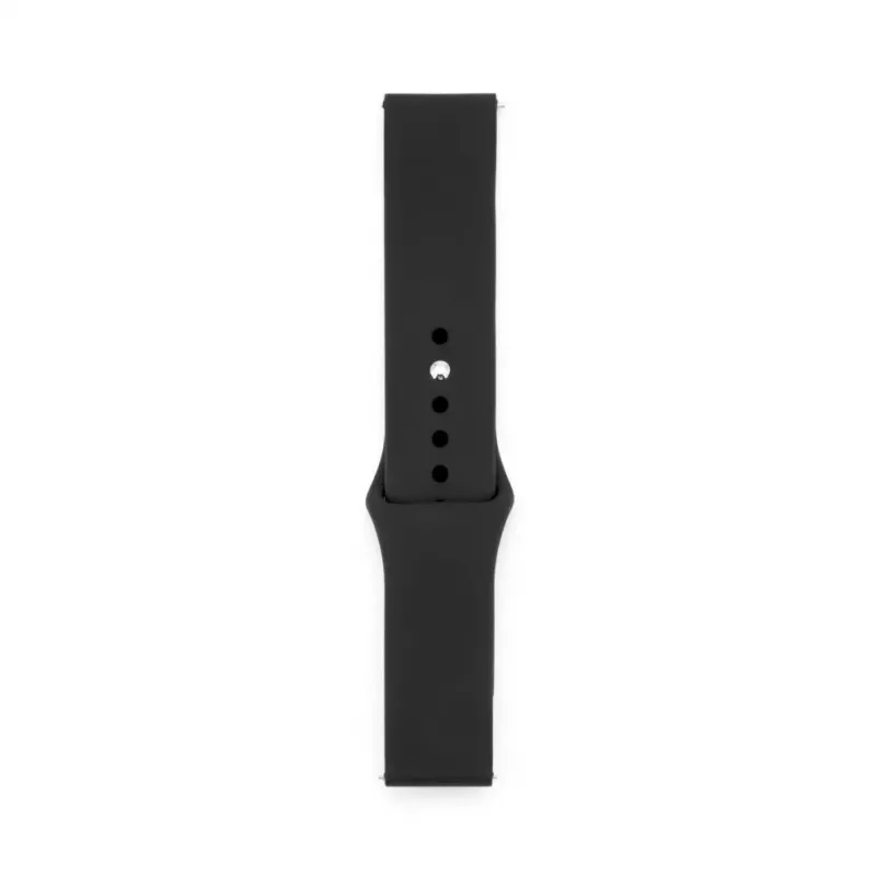 Connect 22mm Silikoonist Aasaga Kellarihm (S/M 110mm) Must