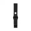 Connect 22mm Silikoonist Aasaga Kellarihm (S/M 110mm) Must