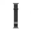 Connect Watch 38/40/41mm Faux Leather Magnetic Back Buckle Watch Strap Black
