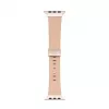 Connect Watch 38/40/41mm Single Loop Buckle Leather Watch Strap Rose Pink