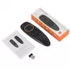 CP G10s Universal Smart TV Air Mouse - Traadita / IR-puldiga hääleassistent ja güroskoop, must