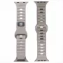 Evelatus Apple Watch 38/40/41mm Sport Silicone Loop Band Light Bluish Gray