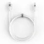 Evelatus USB-C to Lightning kaabel 1,2m 60W (MFI09) Alumiiniumkorpus Punutud Valge