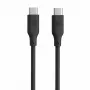 Evelatus USB-C to USB-C Silicone Cable 1.2m 60W / 20V 3A Black