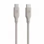 Evelatus USB-C to USB-C Silicone Cable 1.2m 60W / 20V 3A Warm Gray