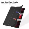 iLike Galaxy Tab A9 / A11 8.7 X110 / X115 Tri-Fold Eco-Leather Stand Case Black