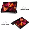 iLike Tab P12 12.7 Tri-Fold Eco-Leather Stand Case Black