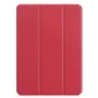 iLike iPad Pro 11 4th Gen Tri-Fold Eco-Leather Stand Case Coral Pink