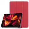 iLike Galaxy Tab S9 FE Tri-Fold Eco-Leather Stand Case Coral Pink