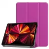 iLike Galaxy Tab A8 10.5 X200 Tri-Fold Eco-Leather Stand Case Purple