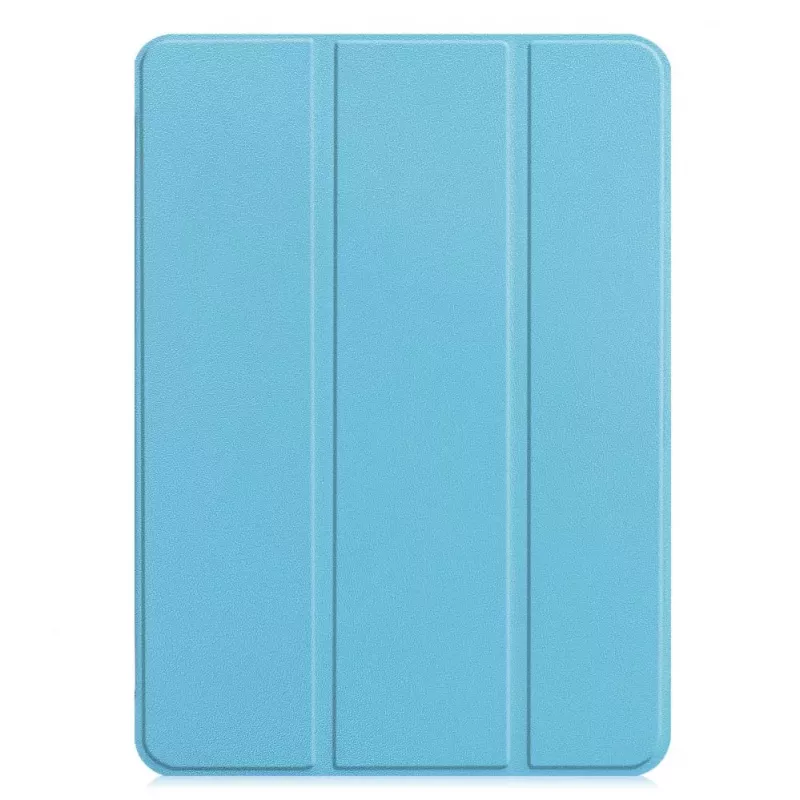iLike Tri-Fold Eco-Leather Stand Case for Xiaomi Redmi Pad 5 11 / Pad 5 Pro 11 - Sky Blue