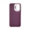 iLike Samsung Galaxy A55 Hybrid Case with Camera Stand Plum